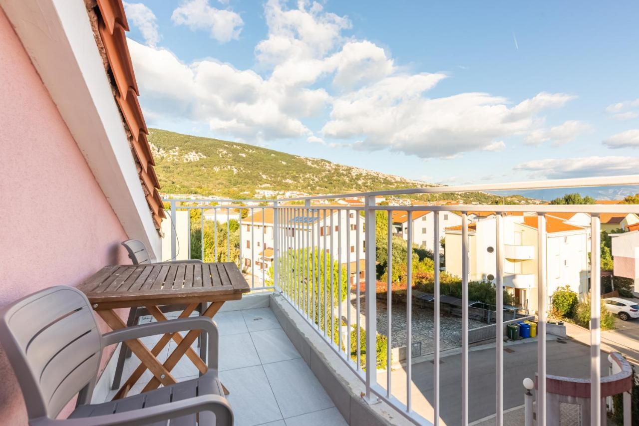 Apartment Mimoza 5, Baska, Krk المظهر الخارجي الصورة