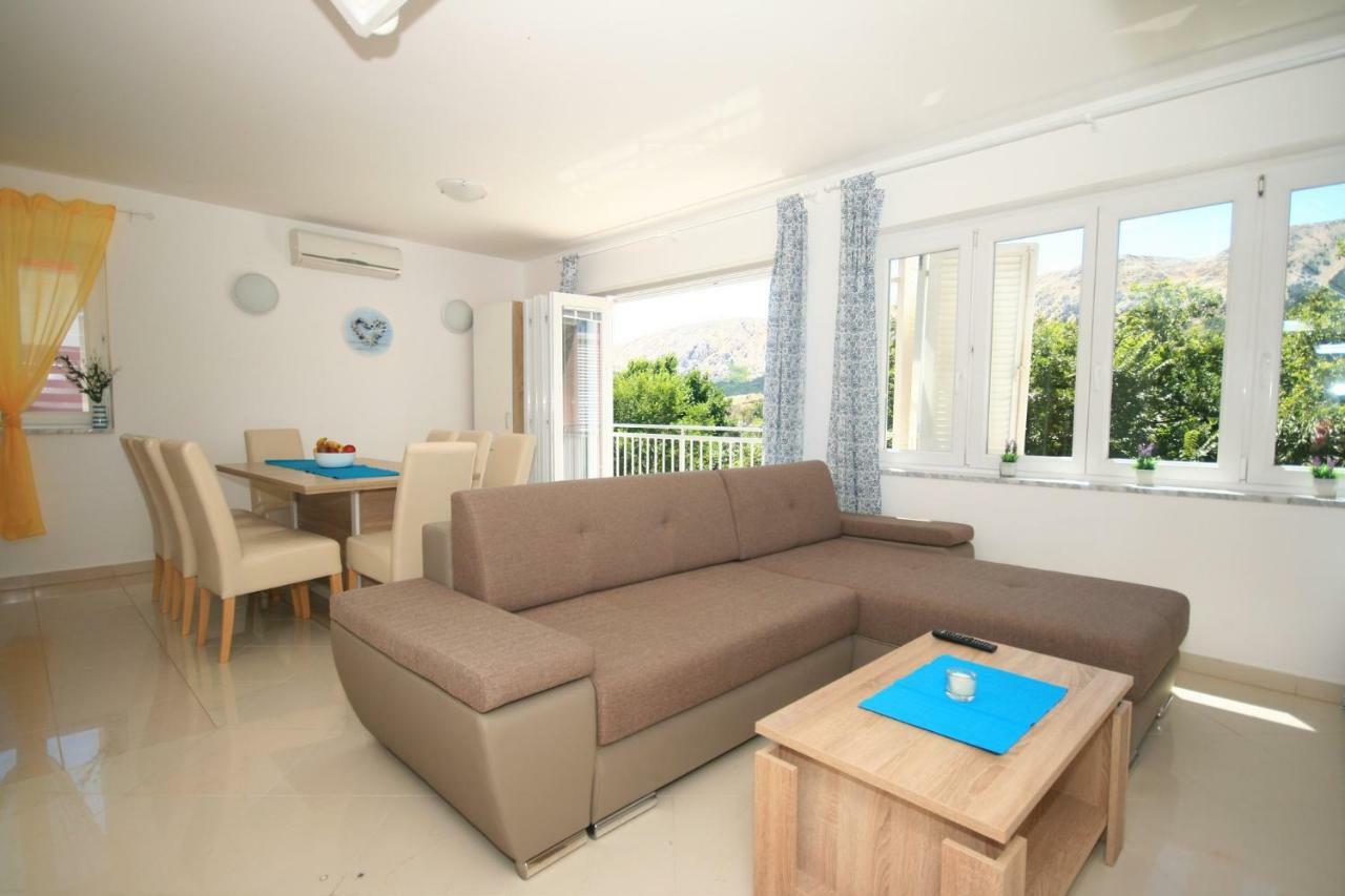 Apartment Mimoza 5, Baska, Krk المظهر الخارجي الصورة